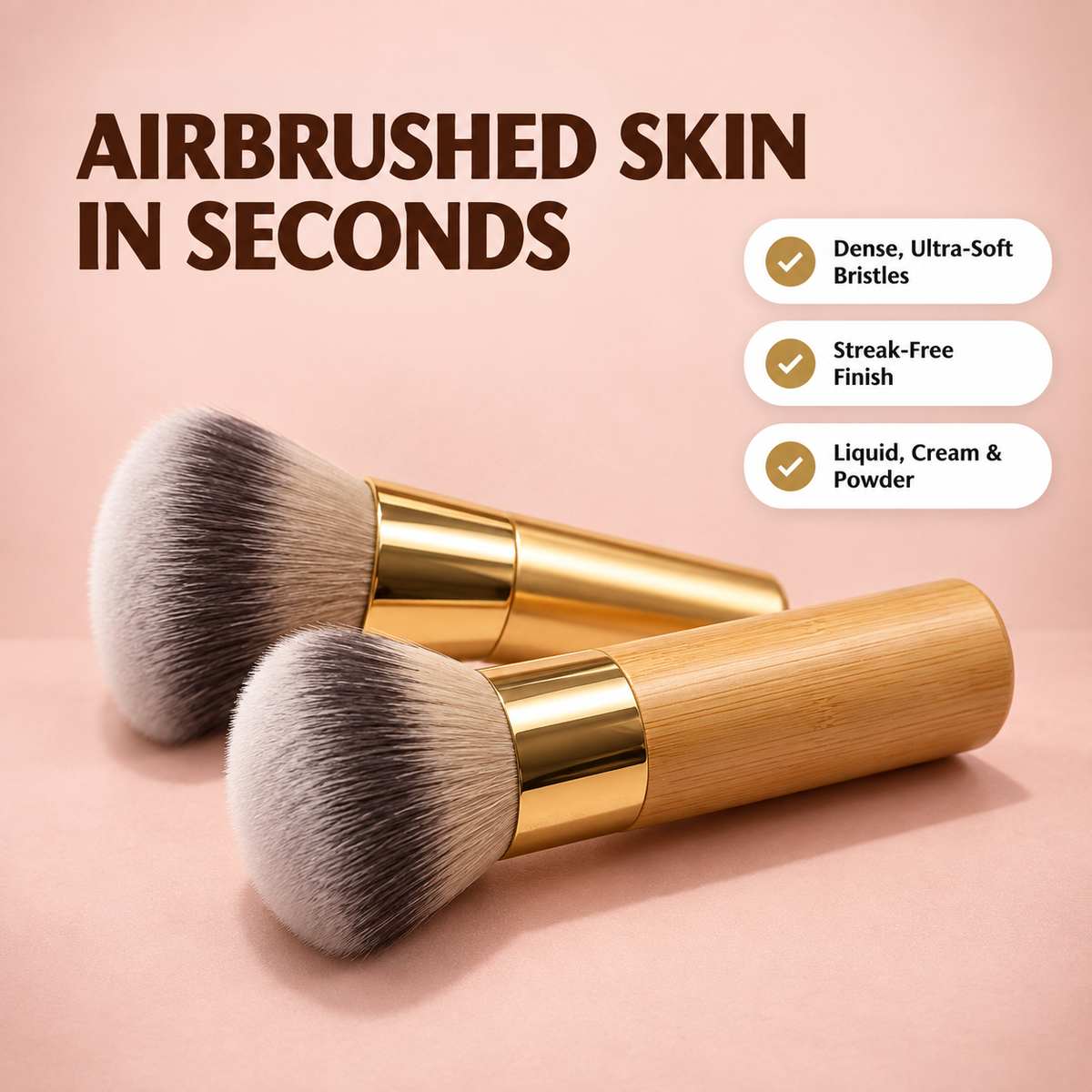 Bamboo Glow Buffing Brush